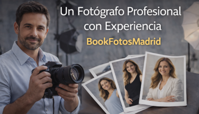 Un fotógrafo profesional en acción